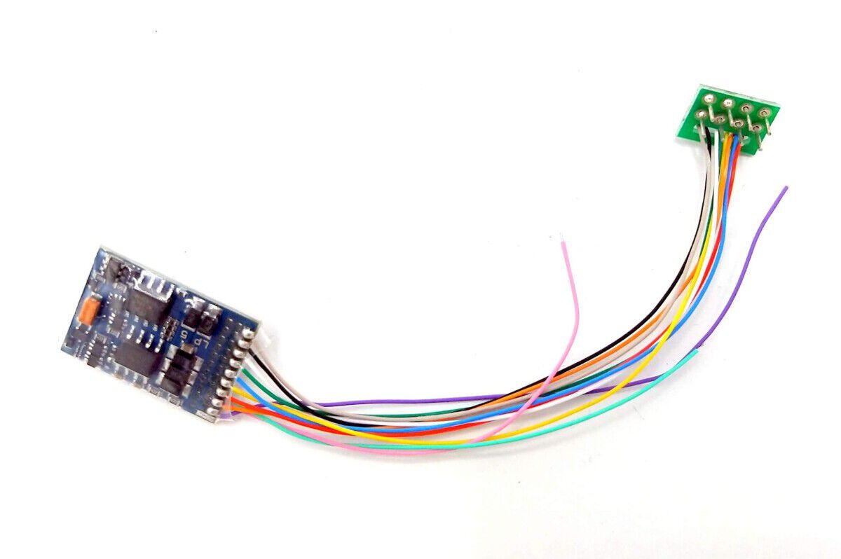Décodeur DCC ESU LokPilot 5 Fx | 8 Broches NEM652 | Pour Modélisme Ferroviaire | Fonctions Avancées