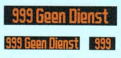 999 Geen Dienst MAN